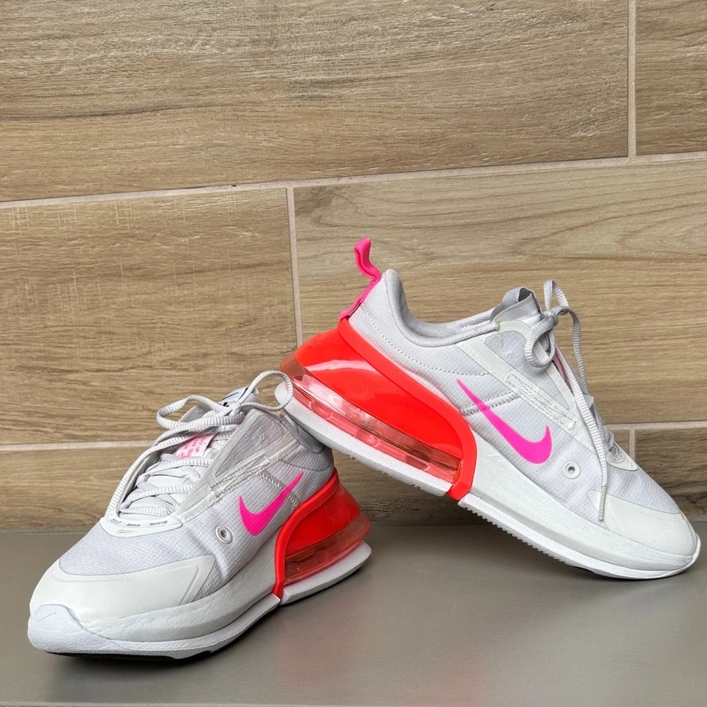 Nike Air Max Up Vast Grey Pink Blast Women’s 7 Sneakers - Picture 7 of 11